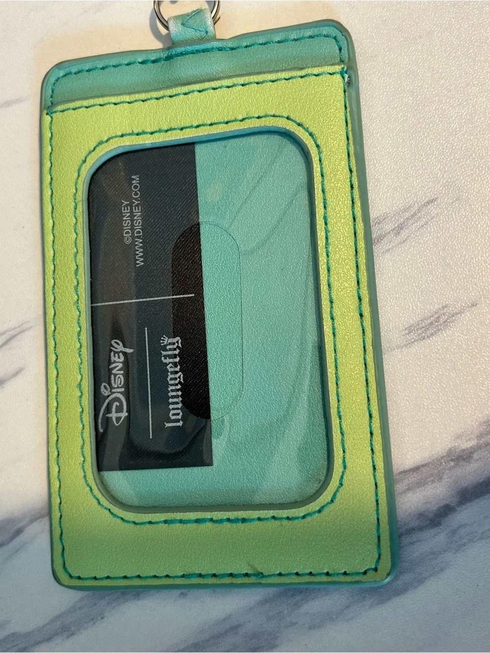 Loungefly Disney The Little Mermaid Ariel & Eric Lagoon Cardholder Retractab